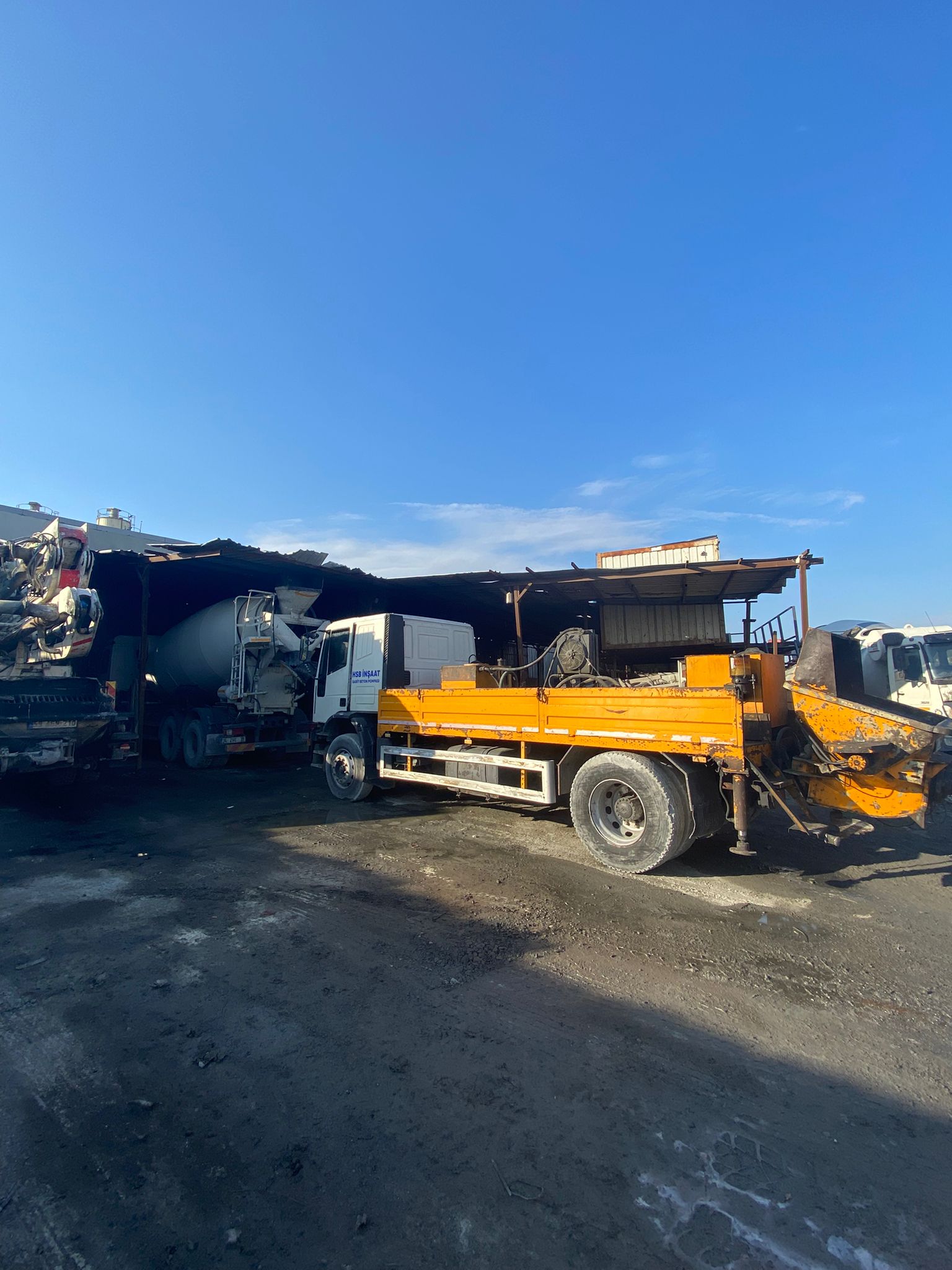 Sabit Beton Pompası